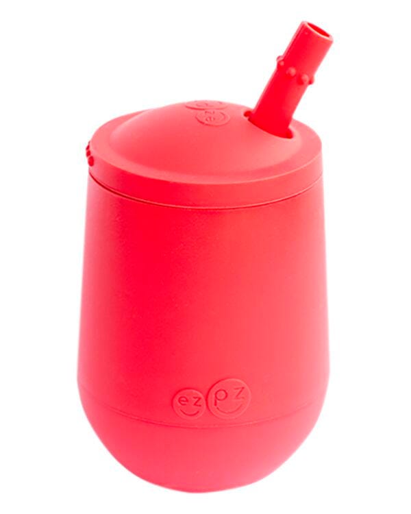 ezpz Mini Cup and Straw Training System, Coral 2125284